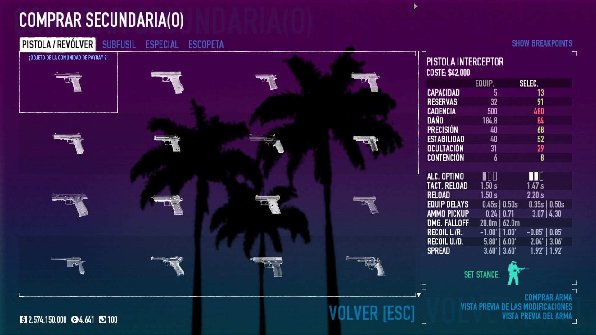 Pistolas
